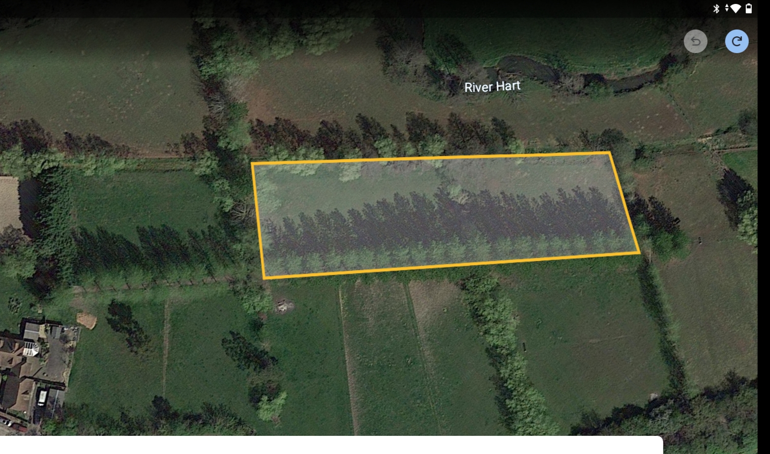 North Hampshire 1 acre grazing land close Bramshill Guide price £