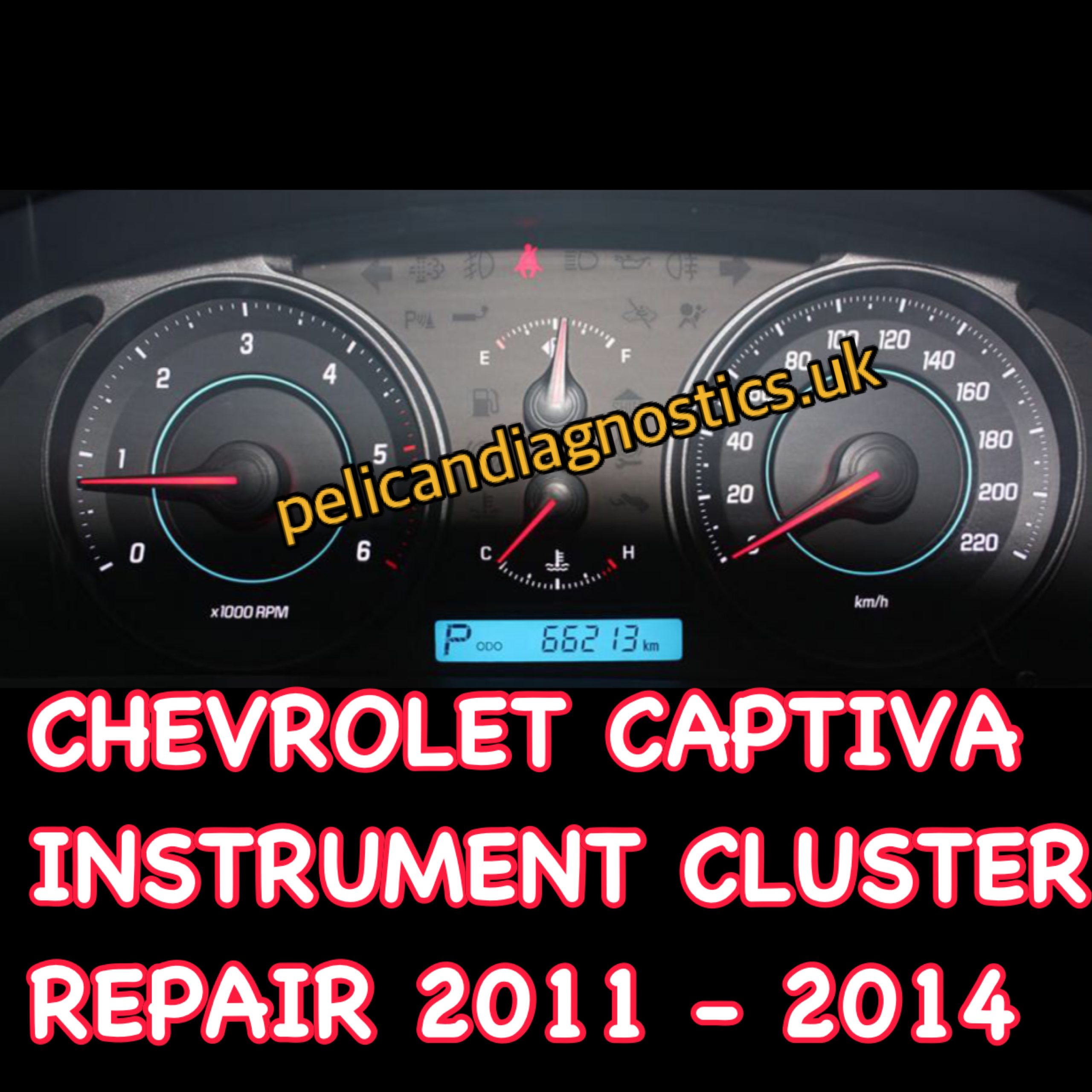 Chevrolet Captiva Instrument Cluster Quick Repair Service
