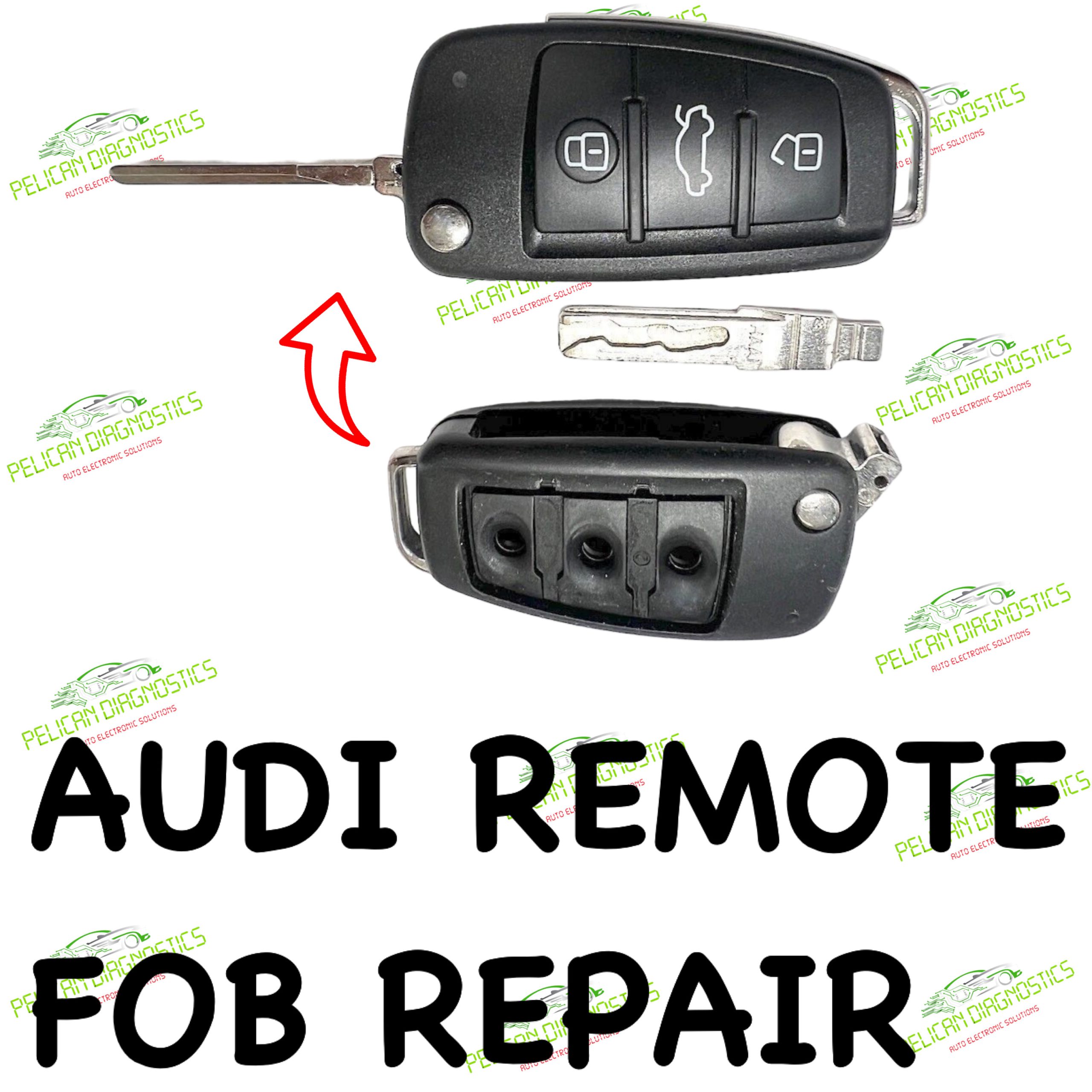Audi Remote Key Fob Repair Quick Service Pelican Diagnostics