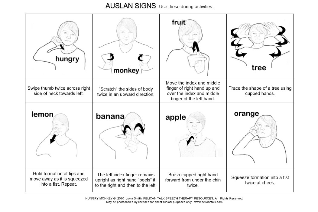 Auslan Sign Language Combo Pelican Talk