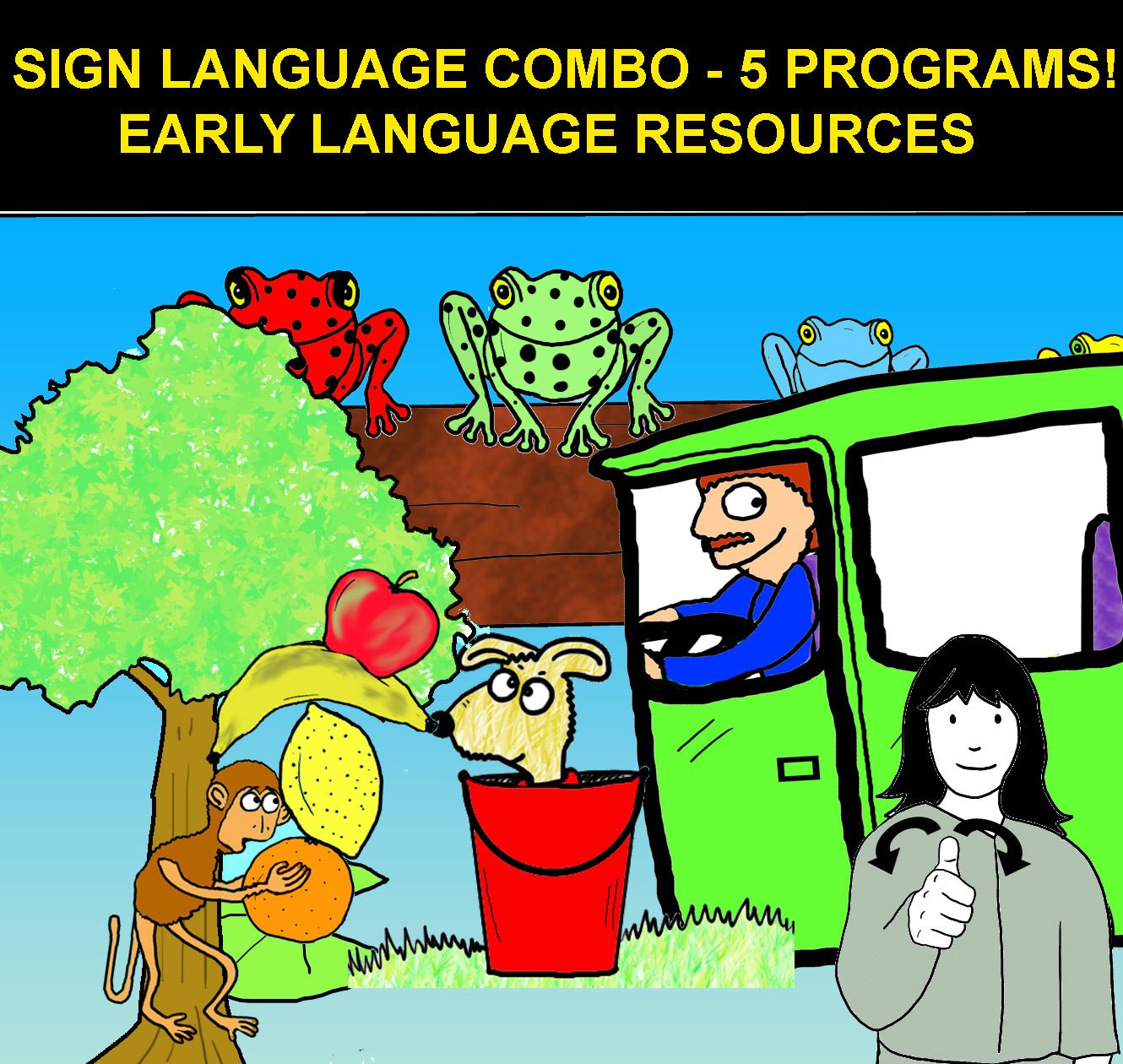 Auslan Sign Language Combo Pelican Talk