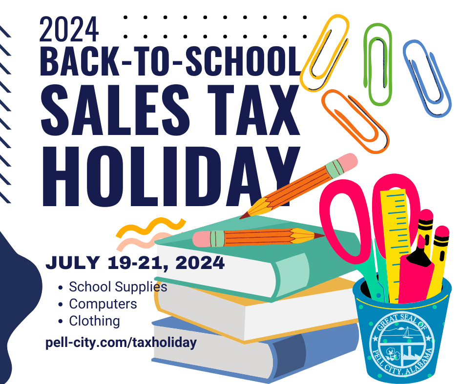 Alabama Sales Tax Holiday coming July 1618 See the list of taxfree