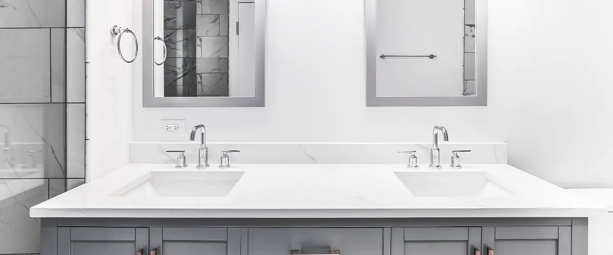 Bathroom Vanity Installation In Springfield, PA Pellak Construction