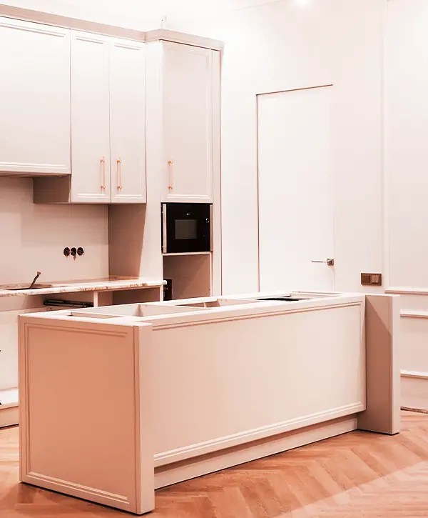 Kitchen Island Installation In Springfield, PA Pellak Construction