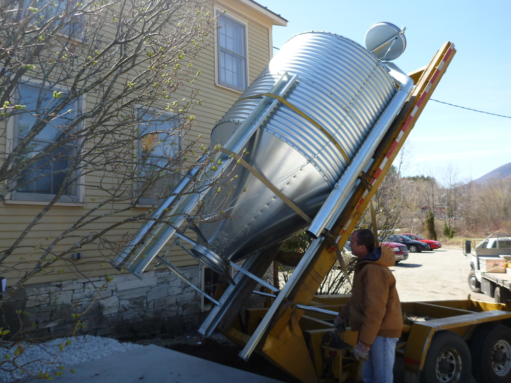 Pellergy Ag Silos for Wood Pellet Storage