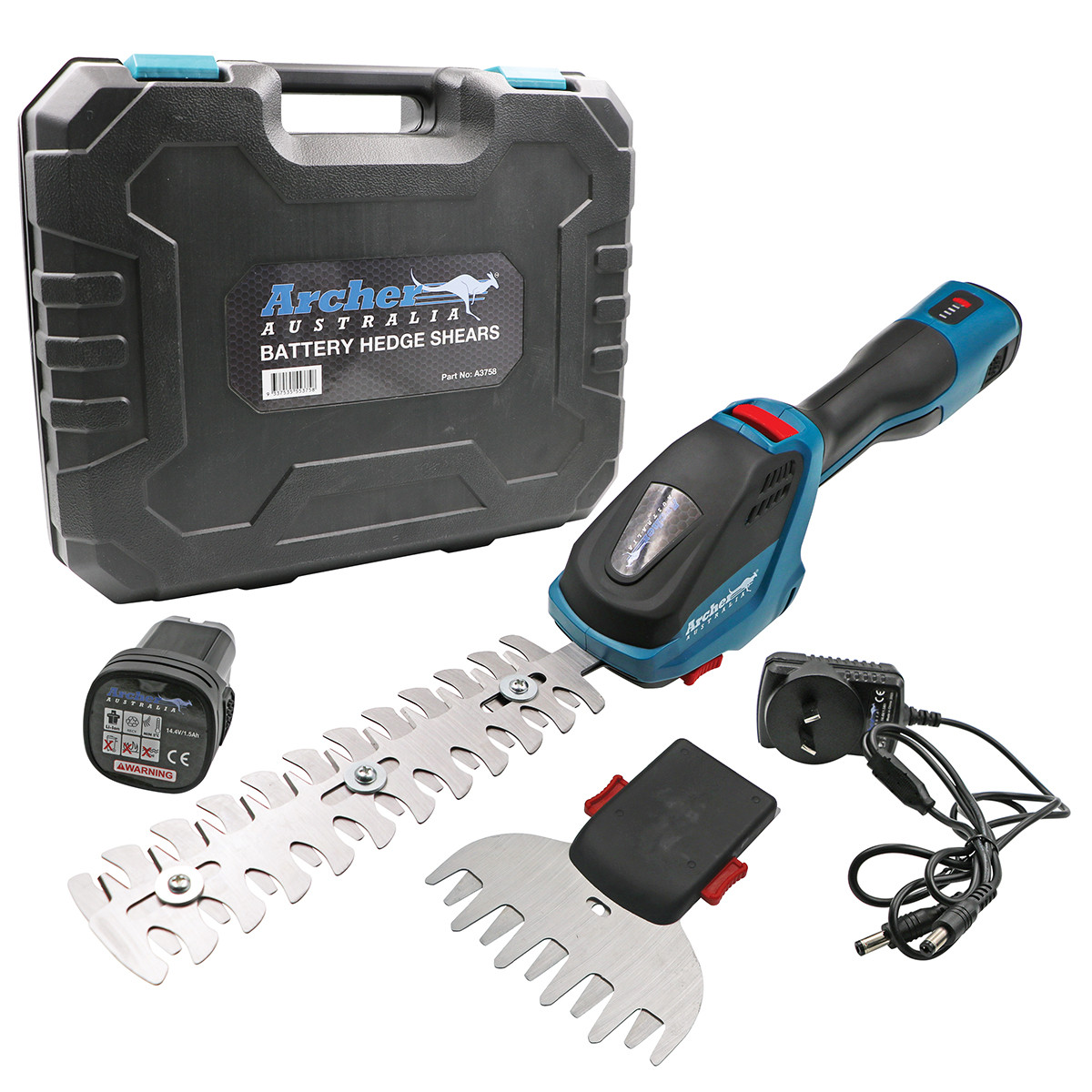 Archer Battery Grass / Hedge Shears Pellows