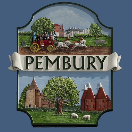 PemburySign Pembury Village
