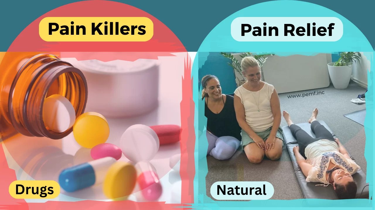 Painkillers vs Natural Pain Relief PEMF Inc.
