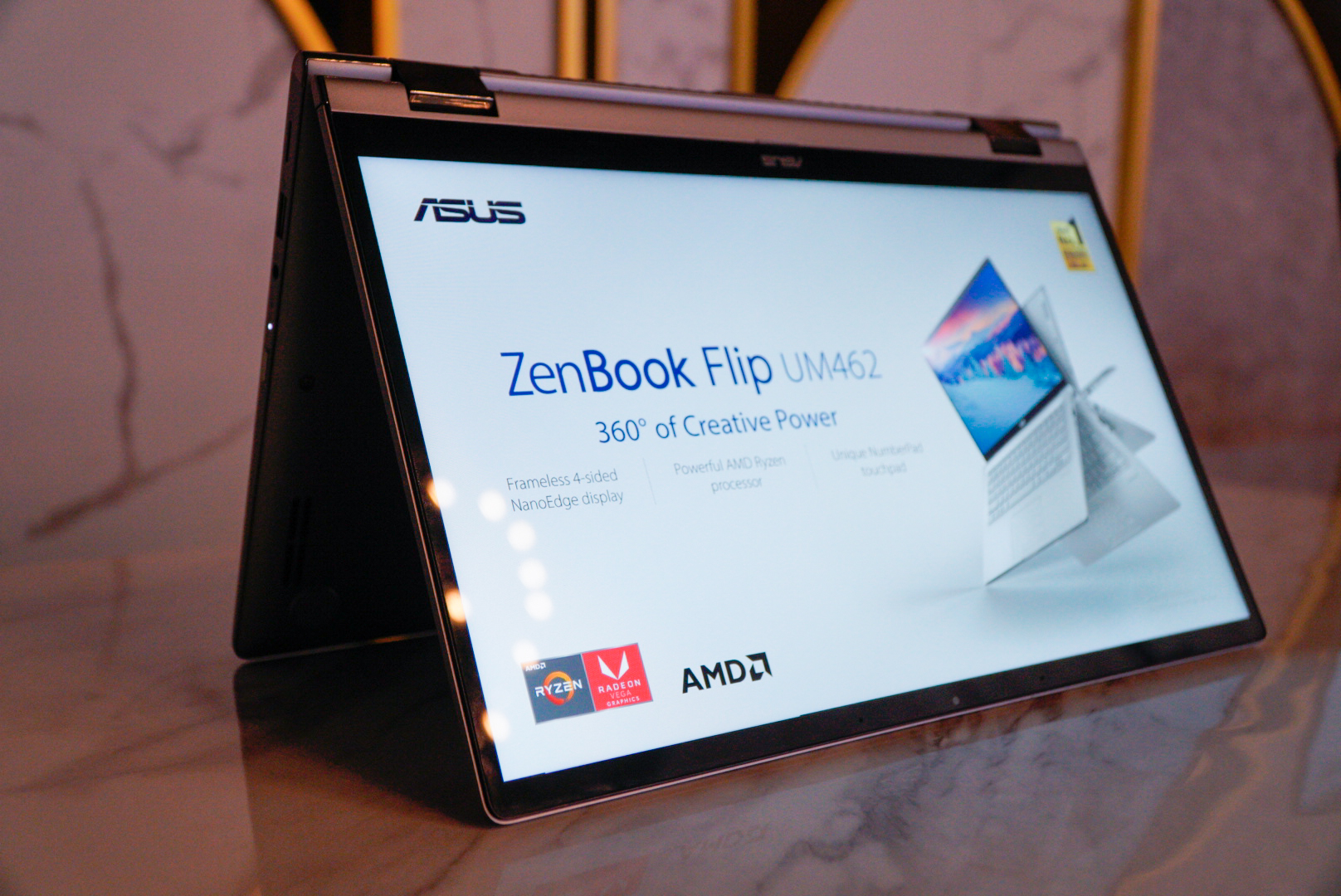 Asus Zenbook Flip Um462 Dengan Amd Ryzen™ | Pemmzchannel