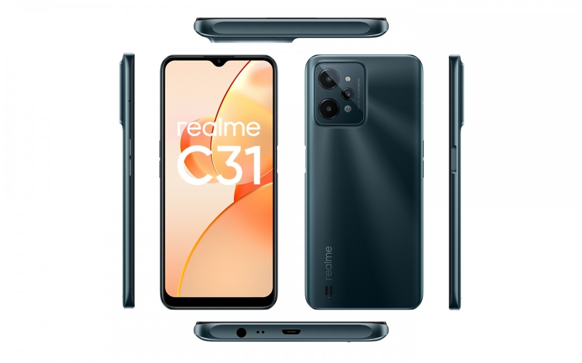 Spesifikasi realme C31 Bocor! Bawakan Baterai 5000 mAh