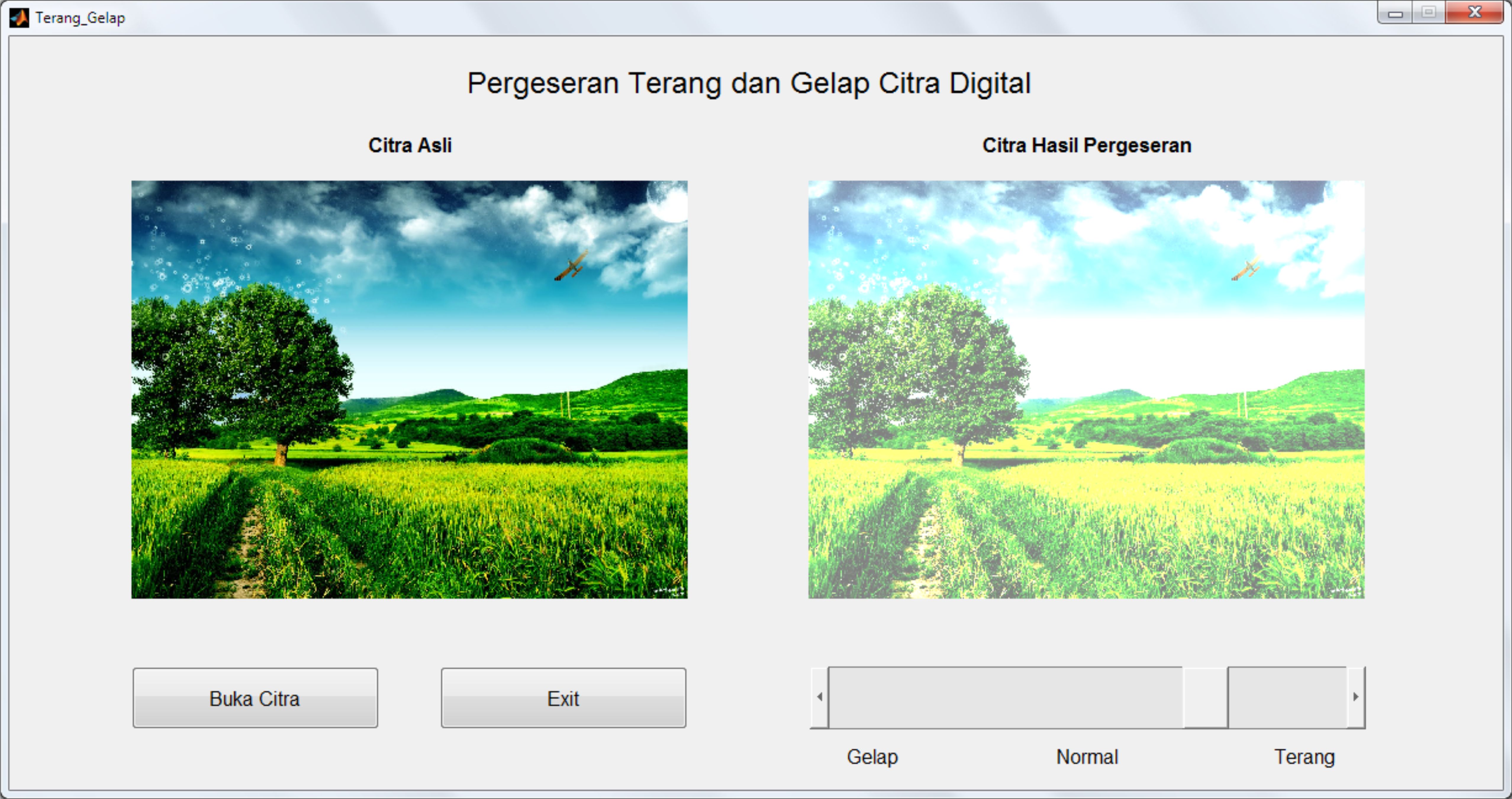 kontras citra matlab Pemrograman Matlab