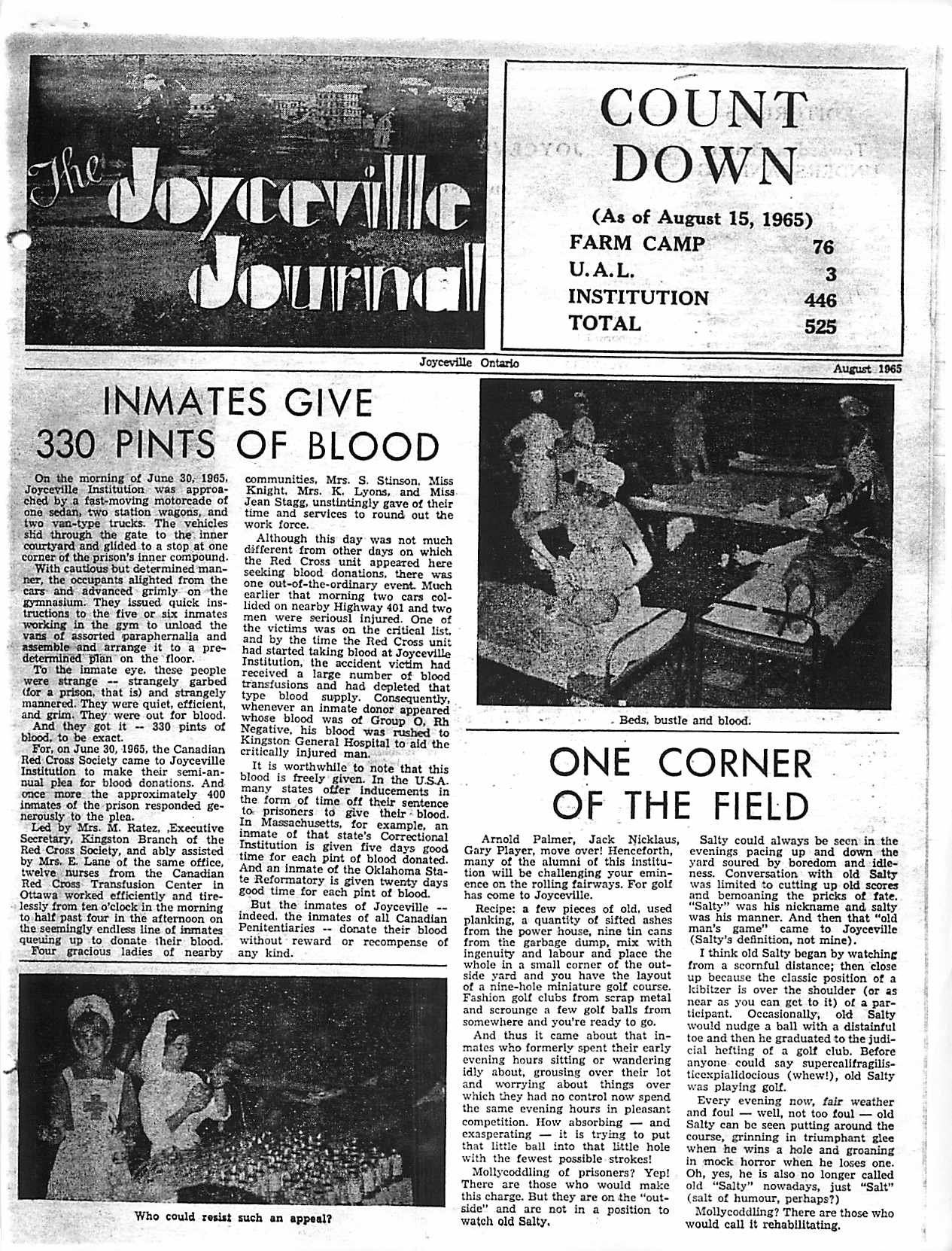 Joyceville Journal Archive Penal Press