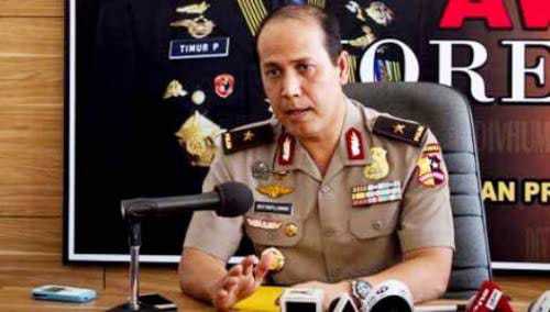 Kadiv Humas Polri Boy Rafli Amar yang naik pangkat dari Brigadir Jenderal (Brigjen) kini menjadi Inspektur Jenderal (Irjen)