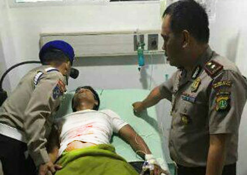 Aksi Heroik Polisi