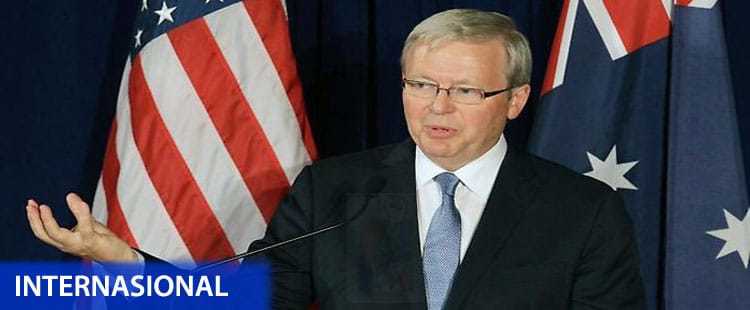 Australia Tolak Kevin Rudd Jadi Sekjen PBB