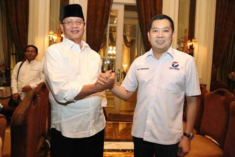 Wahidin halim bertemu Hary Tanoe