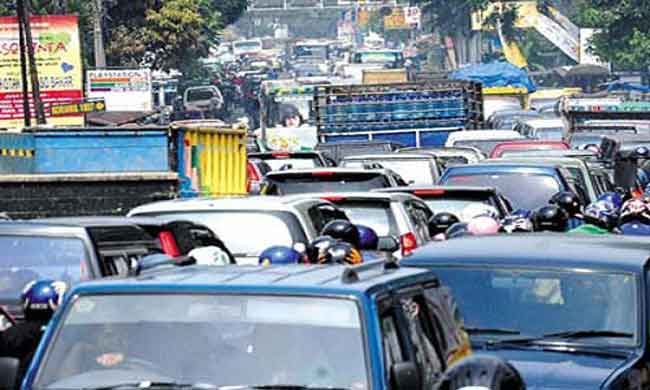 Pasar Serpong Muncul Tangsel Macet