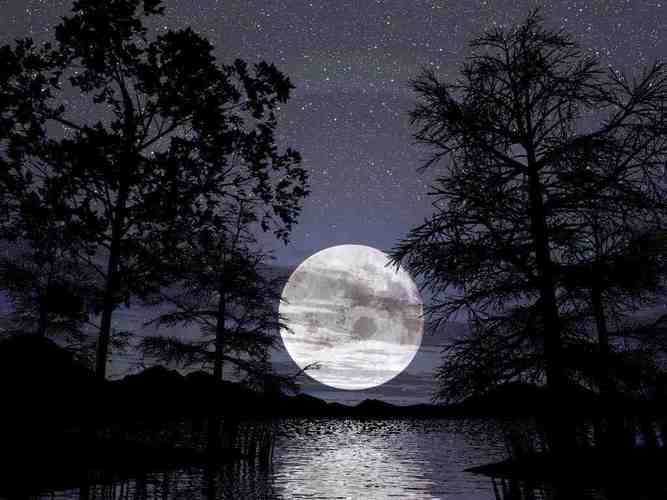 melihat bulan jelas