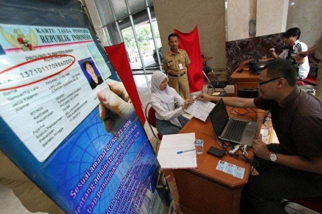 penerbitan e-KTP warga