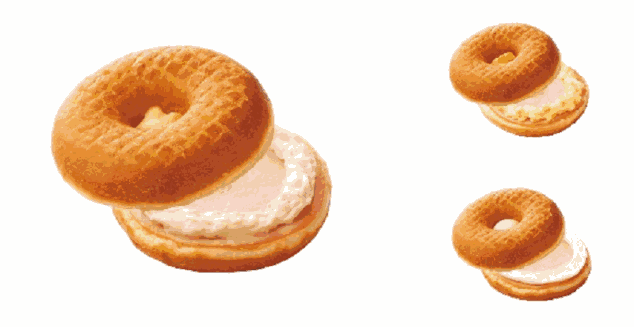 Sandwich Donat Jadi Tren Baru di Jepang