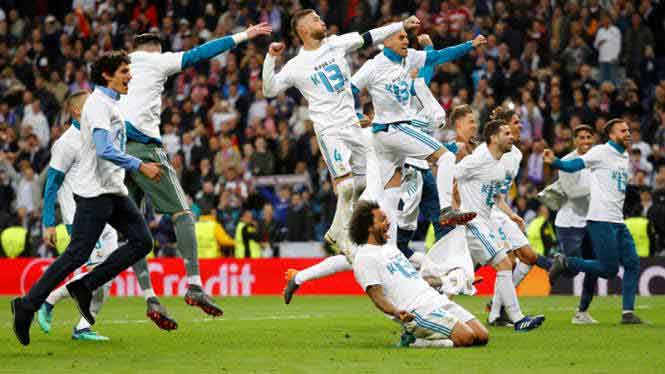 Real Madrid Cetak Rekor Liga Champions