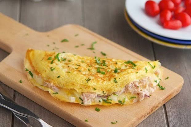 resep omlet tuna