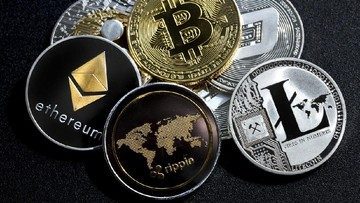 ilustrasi bitcoin uang kripto 169