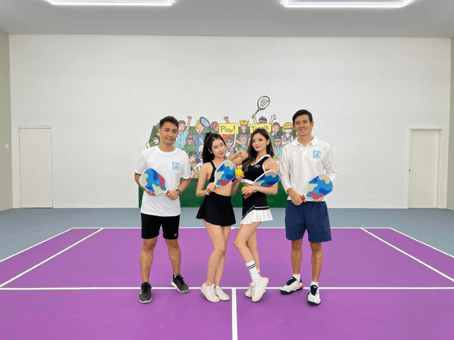 Penang's first indoor airconditioned tennis and pickleball academy is