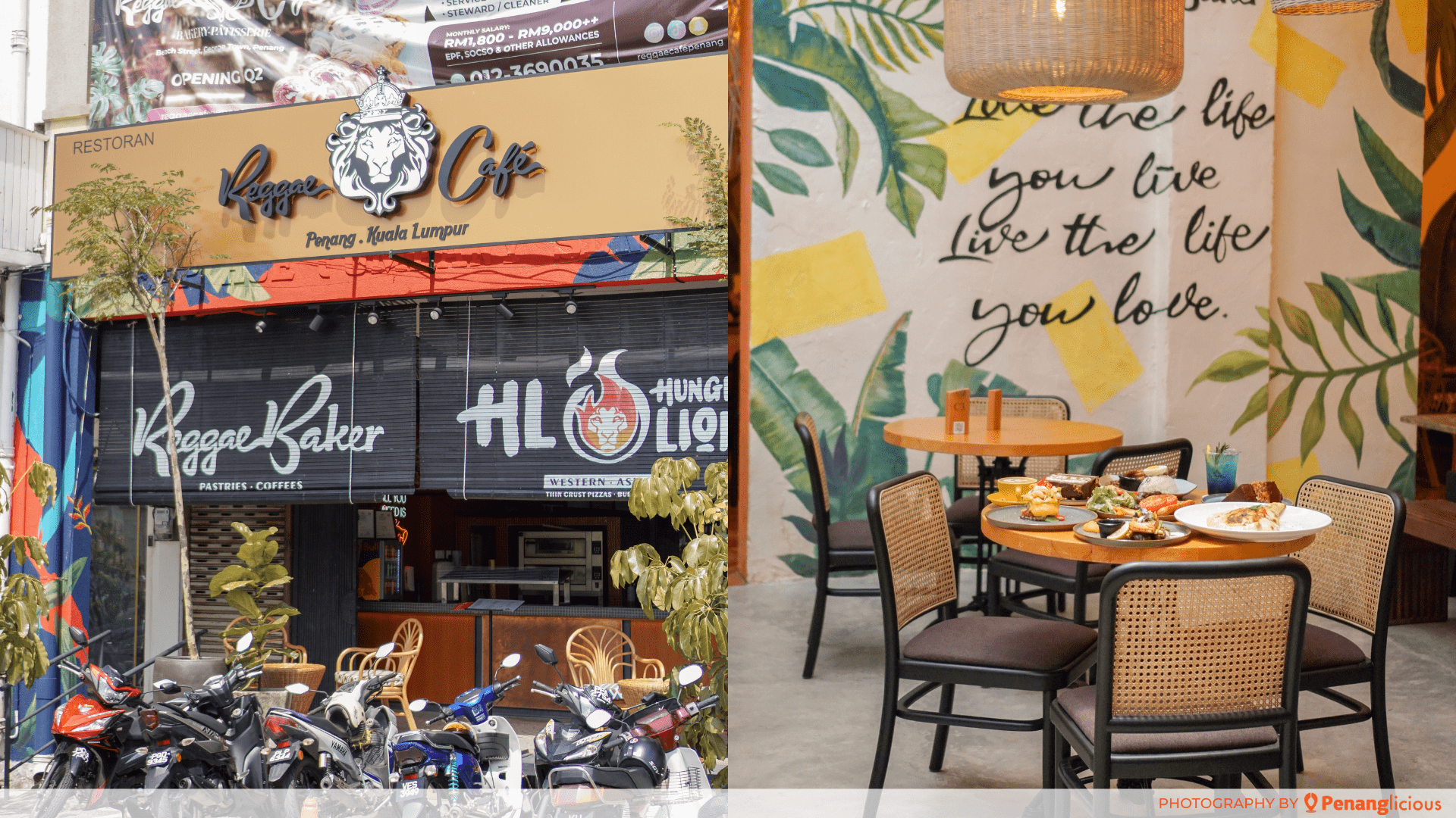 Reggae Cafe Penang A Cafe with 100 Cakes and Scrumptious Main Courses