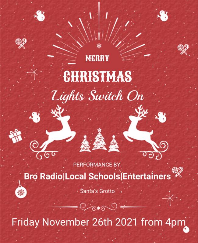 Barry High Street Christmas Lights Switch On Penarth View