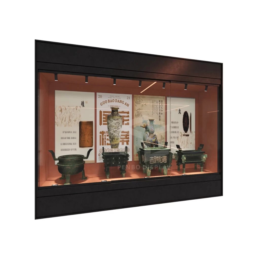 Best Antique Artifact Display Case Exhibition Display Cases Supplier