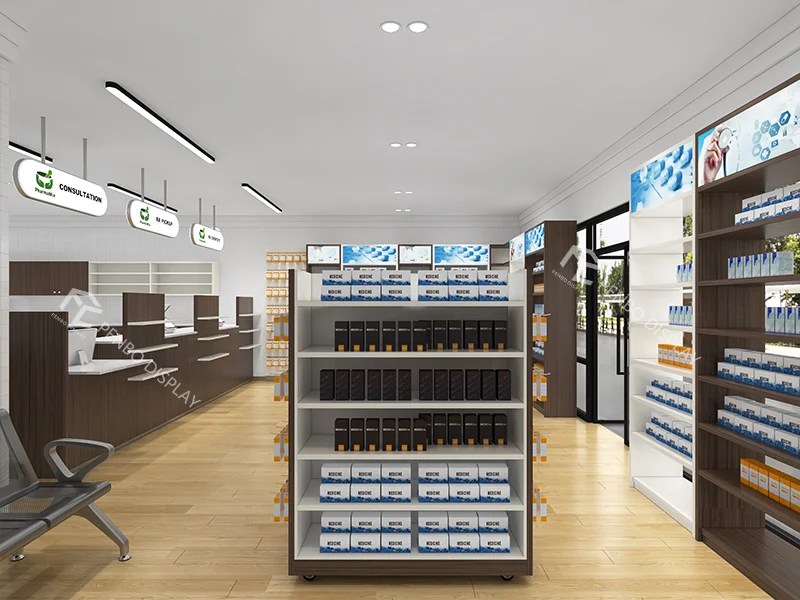 Comprehensive Guide to Pharmacy Shelving and Accessories Penbo Display