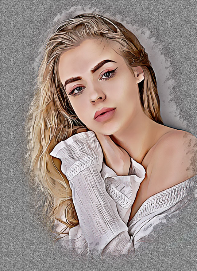Pencil Pixels Portrait Studio Art for
