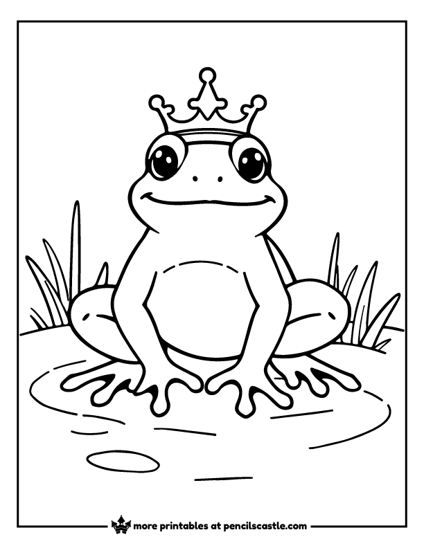 36 Frog Coloring Pages (Free Printable PDFs)