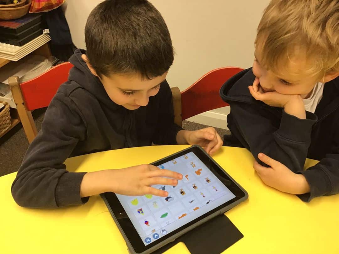 Scratch Jr in Cherry Class CofE School