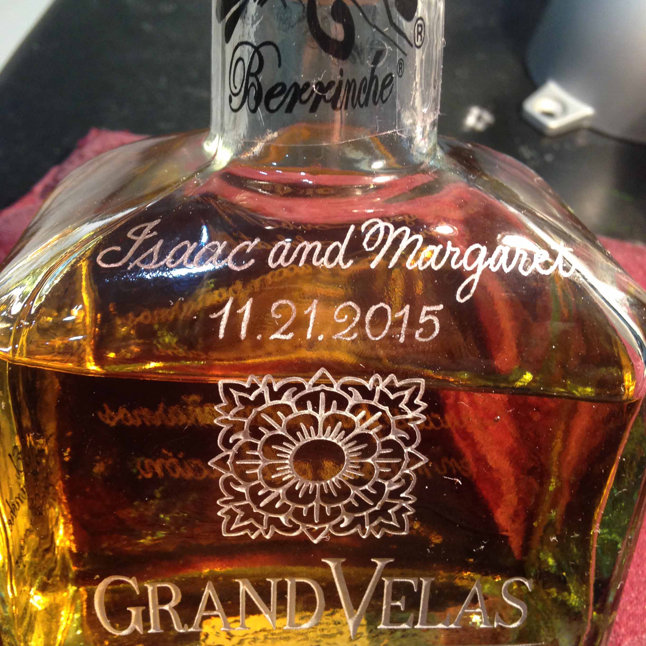 Engraved Wine Bottles Engraved Liquor Bottles Houston, Texas