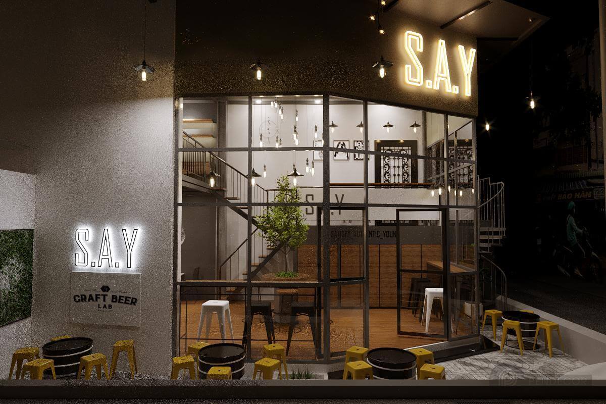 Thiết Kế Quán Say Craft Beer Lab Pendecor