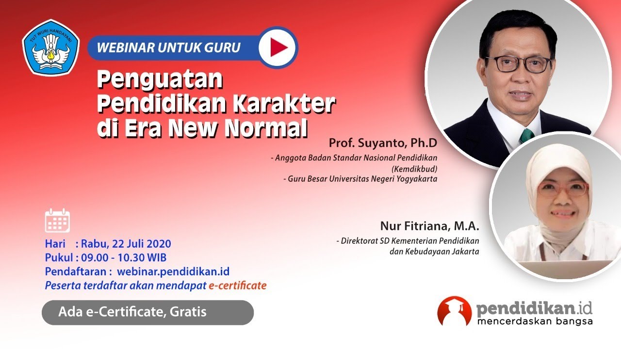WEBINAR GURU NASIONAL, Ikuti webinar yang menarik, penting
