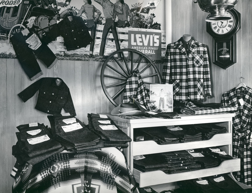 Into the Archives Rare Photos of the Pendleton Disneyland Store Pendleton Woolen Mills