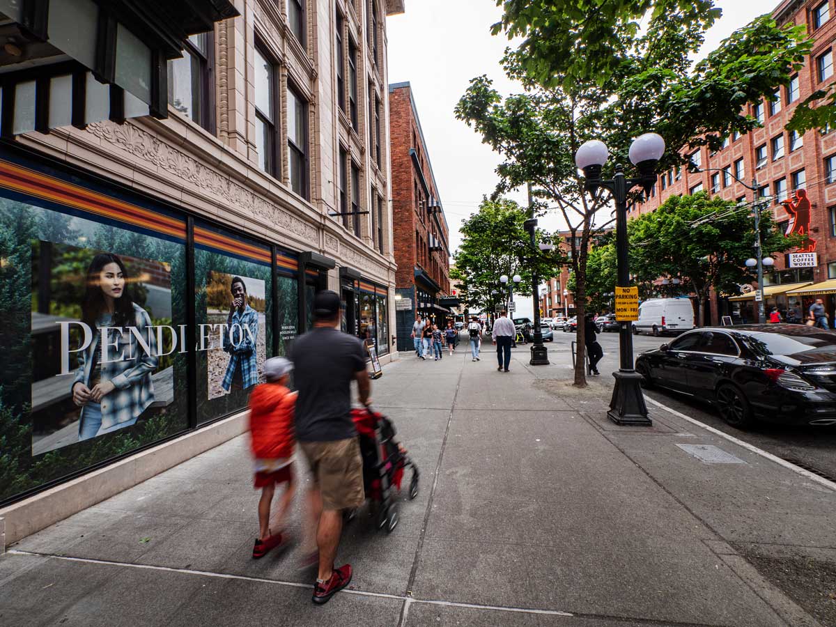 Seattle Pendleton, New Location! Pendleton Woolen Mills