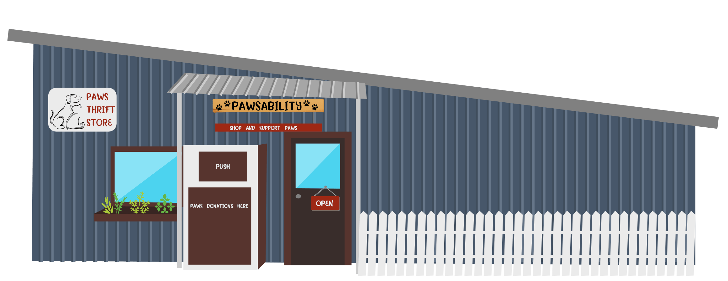 Thrift Store PAWS Pendleton Animal Welfare Shelter