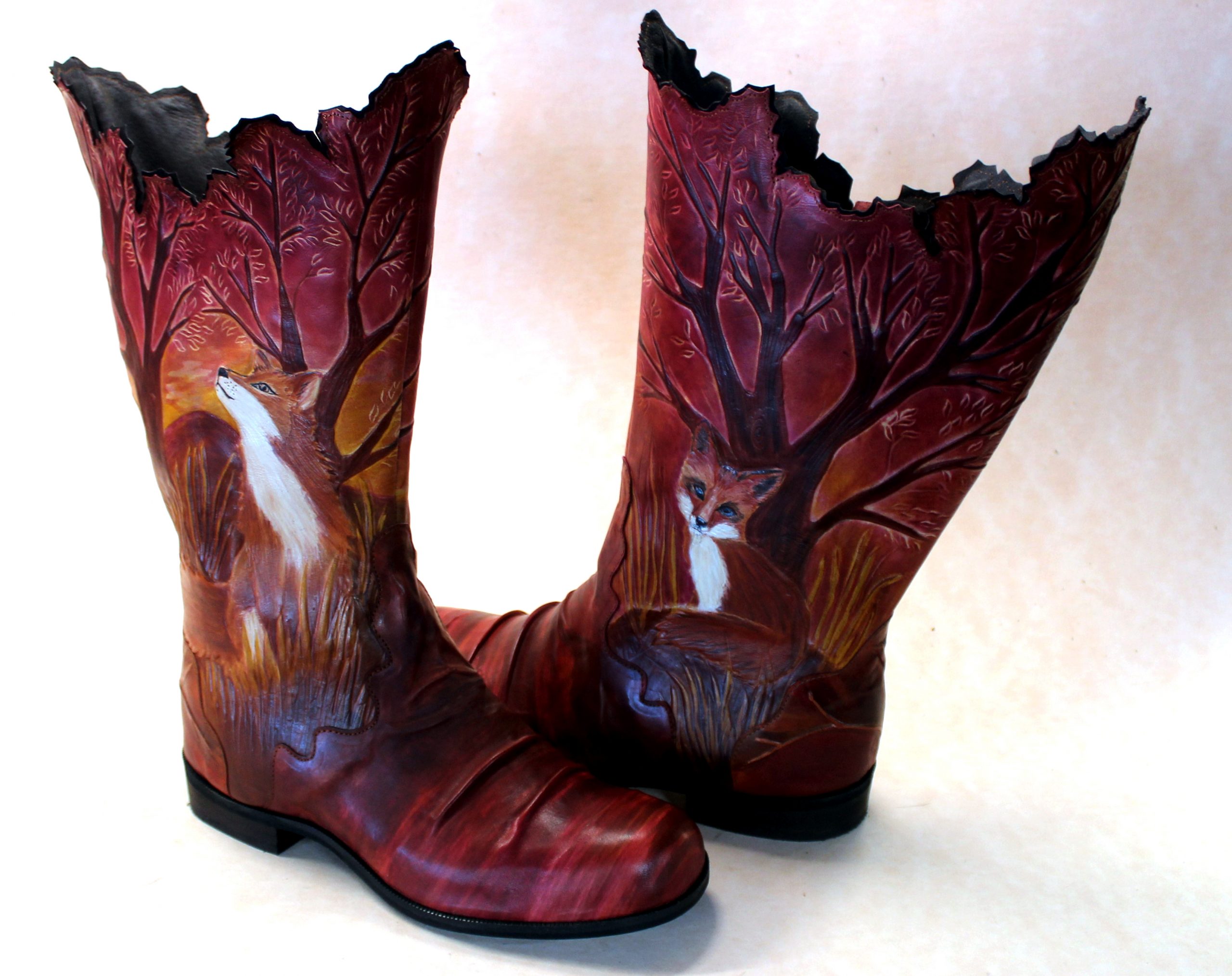 Fox boots for Lyn Pendragon Shoes