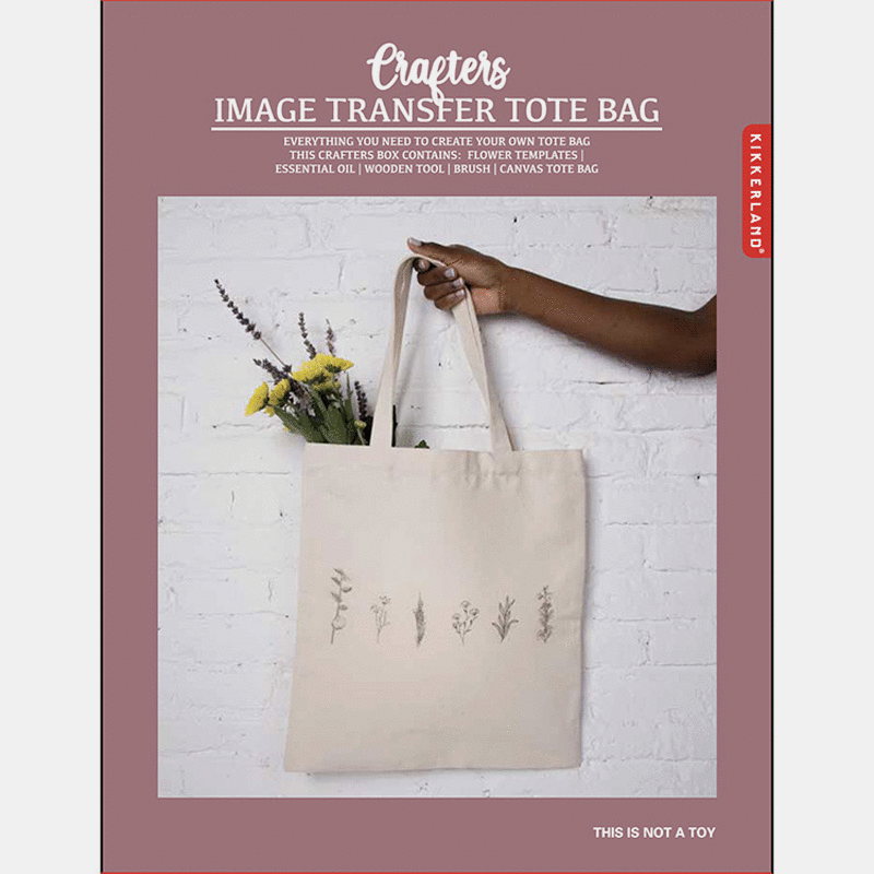 Image Transfer Tote Bag Kit de transferencia de imagen para bolsa