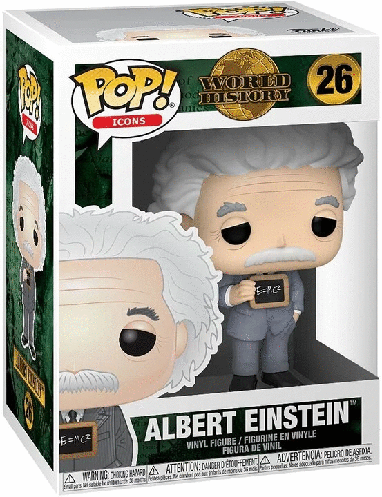 Albert Einstein, Funko Pop figura coleccionable. Figuras