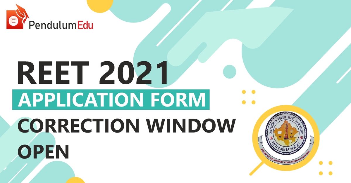 REET 2021 Application Form Correction Window for Female Widow Candidates