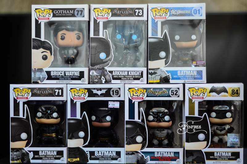 batman funko pop collection