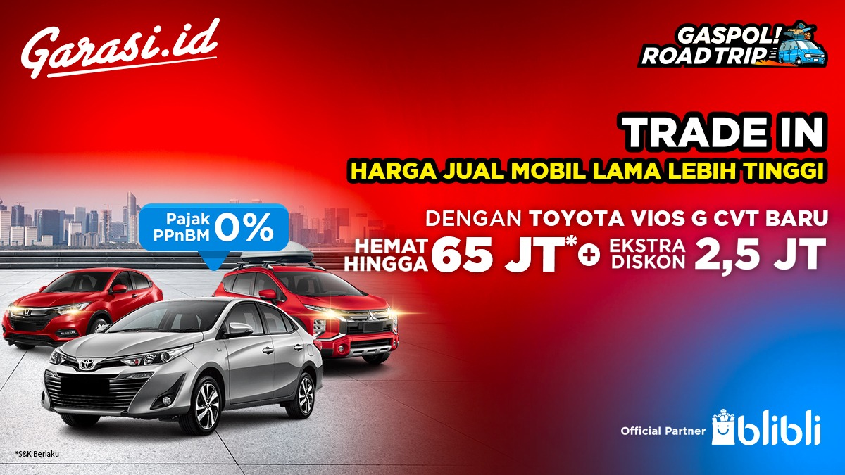 Garasi.id & Hadirkan Program Trade In Mobil