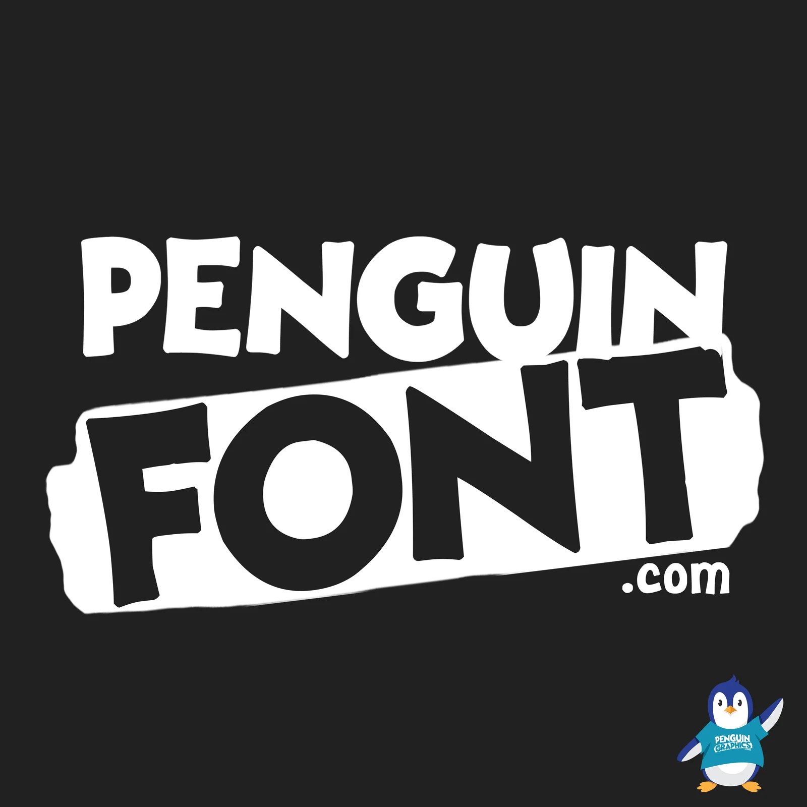 Penguin Font Simply Awesome Fonts