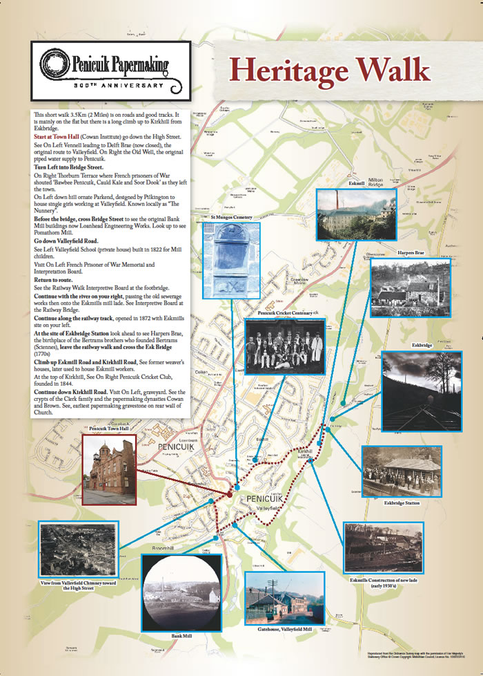 Penicuik Papermaking 300th Anniversary Heritage Walk