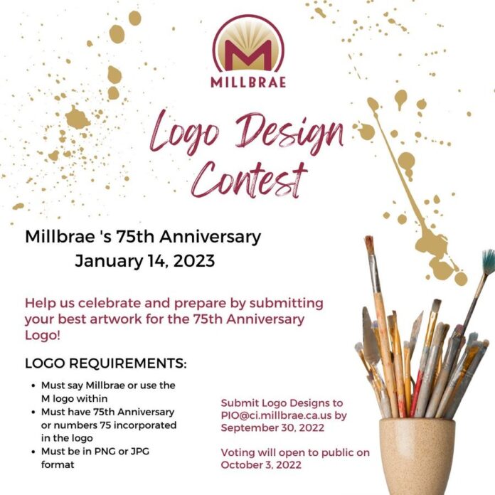 Millbrae seeks new city anniversary logo and launches contest